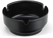 3.25X1.25 Black Ashtray