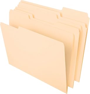 Pendaflex PFX86413, Heavyweight Manila File Folders, 50 / Box, Manila