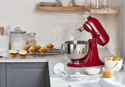 Flat Beater for 4.5 Qt Tilt Head Stand Mixers by KitchenAid – 4.5 Qt, 4.3 liters, Plastic, White, Model K45B