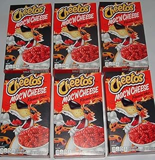 Cheetos Mac’n Cheese Flamin' Hot flavor (5.6 Oz box, 6 Pack)
