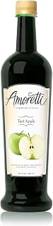 Amoretti Premium Syrup, Tart Apple, 25.4 Ounce (Pack of 12)