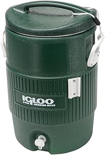Igloo 385-451 400 Series Coolers, 5 gal, Red/Yellow