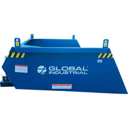 Forklift Mount Front End Loader by Global Industrial – Alloy Steel, Blue, Model 989064