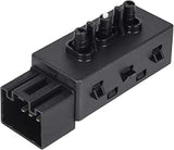 6-Way Power Seat Switch Driver Side Passenger Side Compatible with Ford Lincoln Mercury Replacement for 9L3Z-14A701-A 5F9Z-14A701-AA PSW5
