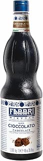 Fabbri Italian Flavoring Syrup, Chocolate, 33.8oz (1L) | Made in Italy