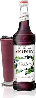 Monin Blackberry Syrup for Drinks - Gluten Free - 750 ml / 25.4 fl oz