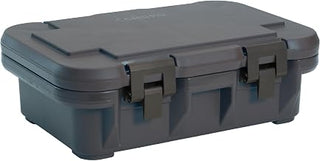 Cambro UPCS140110 Stackable Top Loading S-Series Ultra Pan Carriers, 12.3 Quart, Polypropylene, Black, NSF