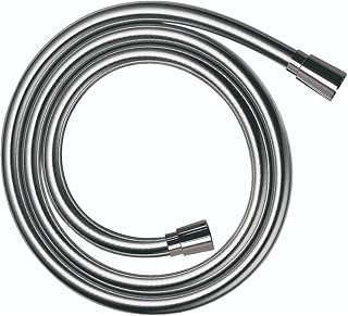 hansgrohe Techniflex Handheld Shower Replacement Shower Hose 80-inch Easy Install Modern Shower Hose in Chrome, 28274000