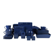 10 Strawberry Street Dark Blue / 45 PC / 1 Dinnerware Sets