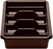 Cambox Cutlery 4Comp Rg-Dkbrn, PK 12