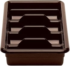 Cambox Cutlery 4Comp Rg-Dkbrn, PK 12