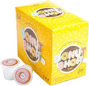 ELLIS COFFEE Donut Shop - Medium Roast - Single Serve Coffee Pods - 24 Coffee Pods