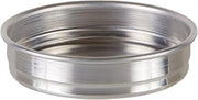 Winco 6"x1.5" Aluminum Pizza pan | Multi-use, Even heating, Great for Pizza Baking, Crisp Crusts, Pizzerias and Foodservice