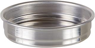 Winco 6"x1.5" Aluminum Pizza pan | Multi-use, Even heating, Great for Pizza Baking, Crisp Crusts, Pizzerias and Foodservice