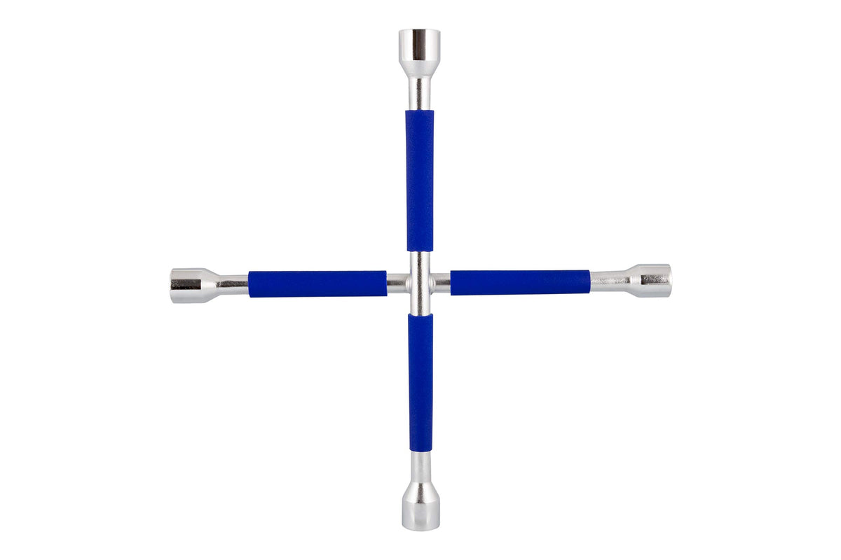 Torque Wrenches by Goodyear – 17 mm/19 mm/22 mm/13,16 pulgadas, Pvc,Carbon,Steel, Blue, Model GOD4012