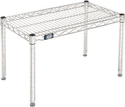 Nexel Chrome Wire Dunnage Rack, 24"W x 14"D x 14"H