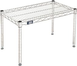 Nexel Chrome Wire Dunnage Rack, 24"W x 14"D x 14"H