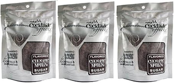 Rokz Chocolate Cocktail Sugar, Drink Rimmer 5 Oz bag (3 Pack)