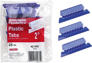 42VIO Hanging File Folder Tabs by Pendaflex – White, Model PFX42VIO