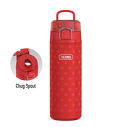 ICON SERIES by THERMOS – 24 Ounces, 24.0 fluid_ounces, Stainless Steel, Red Stars, Model IS2256RS4