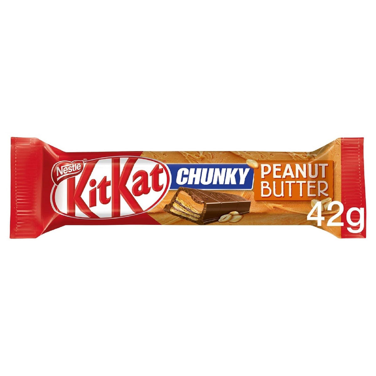 Chunky Peanut Butter 7 x42g. by Kit Kat – 42 grams