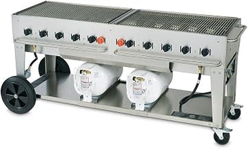 72" Club Series Grill with Two Horizontal Tanks - Propane