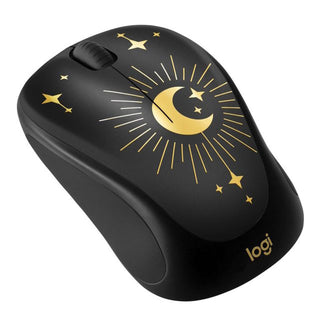 Compact Wireless Mouse by Logitech – Plastic With Rubber Grips, black, Model 910-006606-Cr