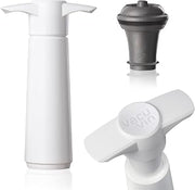 Vacu Vin Wine Saver Preserver Pump and Stopper White2