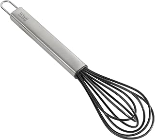 Kuhn Rikon Essential Small Silicone Balloon Whisk – Heat-Resistant Silicone for Cookware-Safe Mixing & Blending