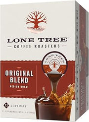Java House Lone Tree Single-Serve Coffee Pods – Premium 100% Arabica Liquid Concentrate – Smooth & Bold Medium Original Roast – 12 Pods – Ready Hot or Iced