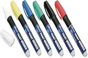AbilityOne Paint Markers - Medium Point, 6 -Color Set 7520-01-207-4167