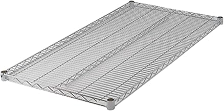 Winco 24" x 48" Wire Utility Shelf for Restaurants and Storage, Chrome