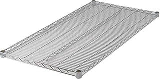 Winco 24" x 48" Wire Utility Shelf for Restaurants and Storage, Chrome