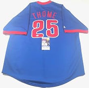 Jim Thome Signed Jersey JSA Philadelphia Phillies Autographed - Autographed MLB Jerseys