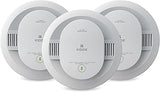 Kidde Smoke Detector, 10-Year Battery-Powered, 20SD10, 3 Pack | No Battery Replacements or Low Battery Chirps, LED Status Lights & 85 dB Alarm, Ideal for Homes and Apartments