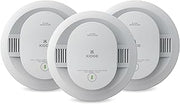 Kidde Smoke Detector, 10-Year Battery-Powered, 20SD10, 3 Pack | No Battery Replacements or Low Battery Chirps, LED Status Lights & 85 dB Alarm, Ideal for Homes and Apartments