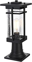 Livingston One Light Outdoor Post Mount Black