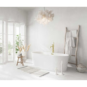 Springfield Bathtub by Lighting Design – brushed gold