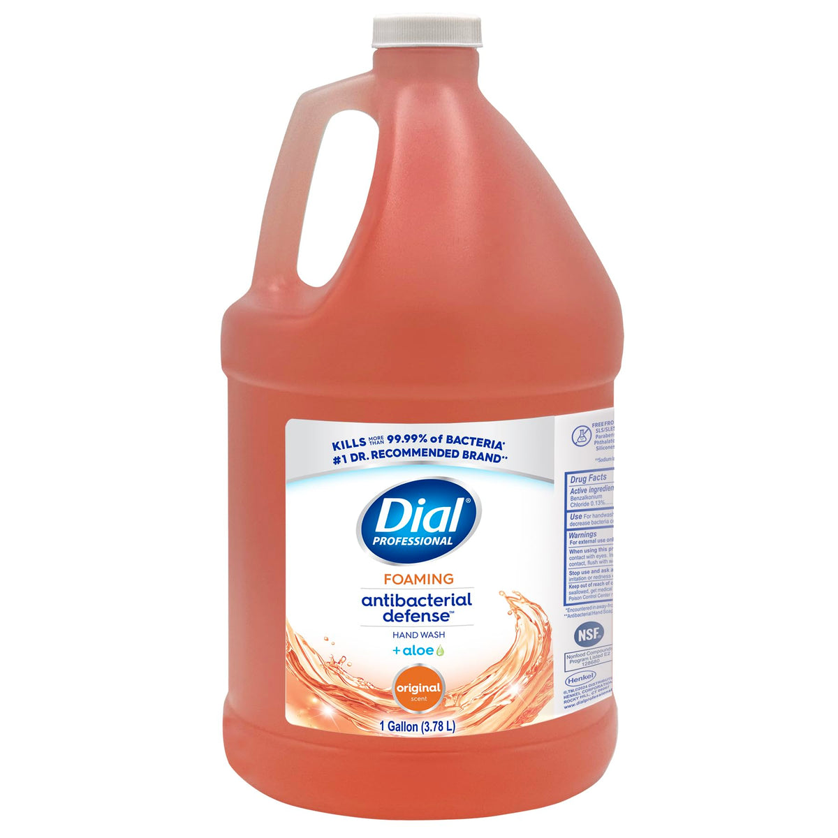 Dial 128 Fl Oz (Pack of 1) / Original / Orange Hand Wash