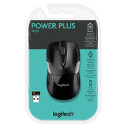 M525 Wireless Mouse by Logitech – 2.3" x 7.1&Quot; x 8.3", Rubber, Black/Gray, Model 910-002696