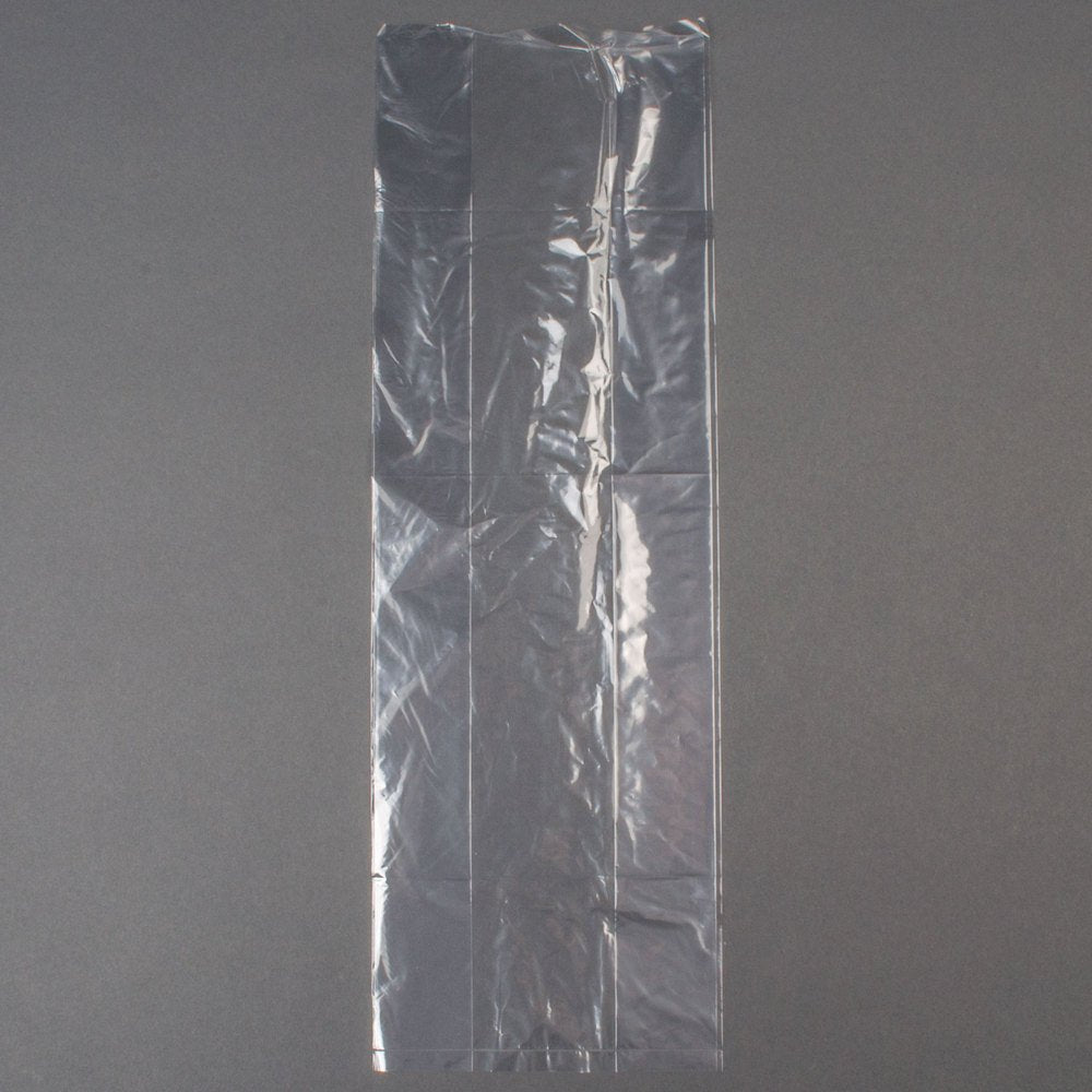 Elkay Plastics 7G053015 0.75 mil TUF-R Standard Linear Low Density Gusset Bag – 5" x 3" x 15", Clear (Pack of 1000)