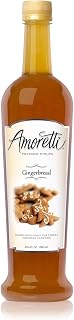 Amoretti Premium Syrup, Gingerbread, 25.4 Ounce