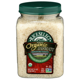 Organic Jasmati Rice by RiceSelect – 32 Ounce (Pack of 4), Pack of 4, Model 00772467