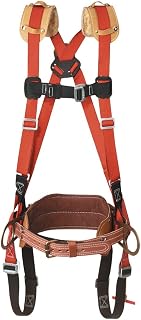 KLEIN TOOLS LH5278-21-M Harness with Deluxe Full-Floating Body Belt, Medium