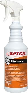 ® CitruSpray RTU Foaming Degreaser by Betco – 32 Fl Oz (Pack of 12), Orange, Pack of 12, Model 1371200