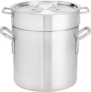 Browne Foodservice THERMALLOY Double Boiler Set 16 Quart Aluminum NSF