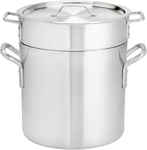 Browne Foodservice THERMALLOY Double Boiler Set 16 Quart Aluminum NSF