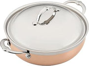 Hestan CopperBond Collection - Copper Dutch Oven, Induction Cooktop Compatible, 5-Quart