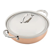 CopperBond Collection - Copper Dutch Oven by Hestan – 5 Quarts, Copper, Model 31711