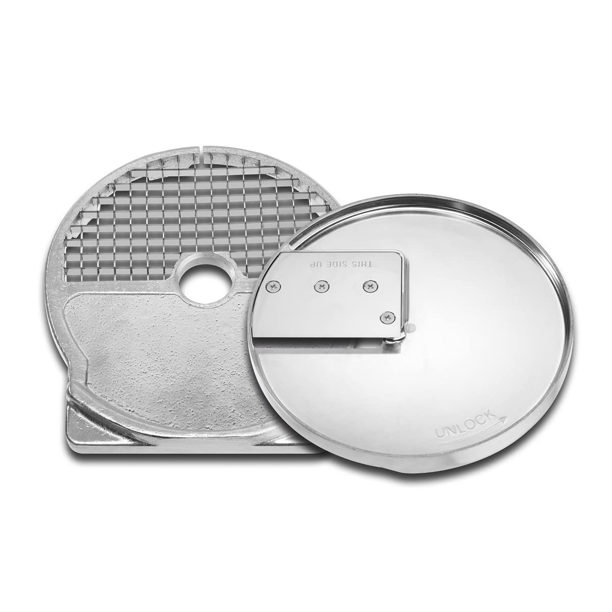 Waring 3/8" Slicing and Dicing Kit / 3/8" Dicing Kit / Silver Food Processor Parts & Accessories